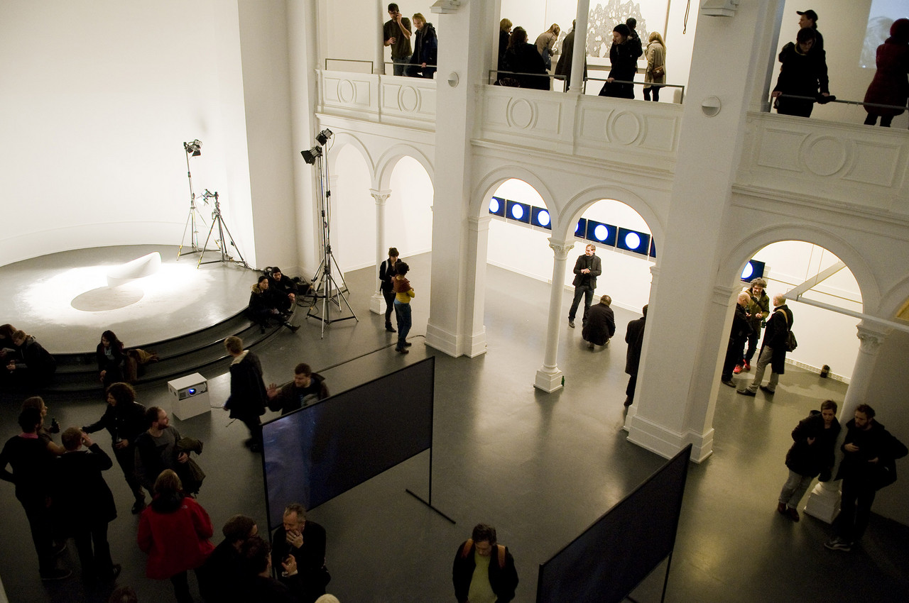 The CTM 2011 exhibition »Alles, was sie über Chemie wissen müssen«, curated by Hicham Khalidi, Kunstquartier Bethanien, Berlin.