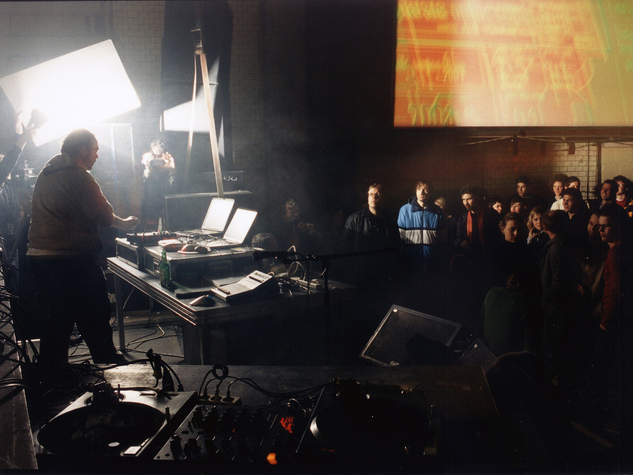 Kid 606 performs at E-Werk.