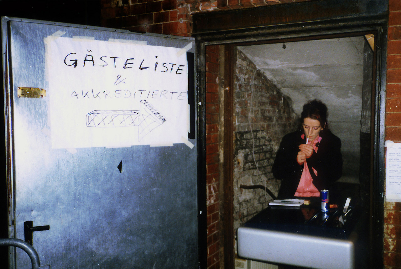 Guest list entrance at E-Werk.