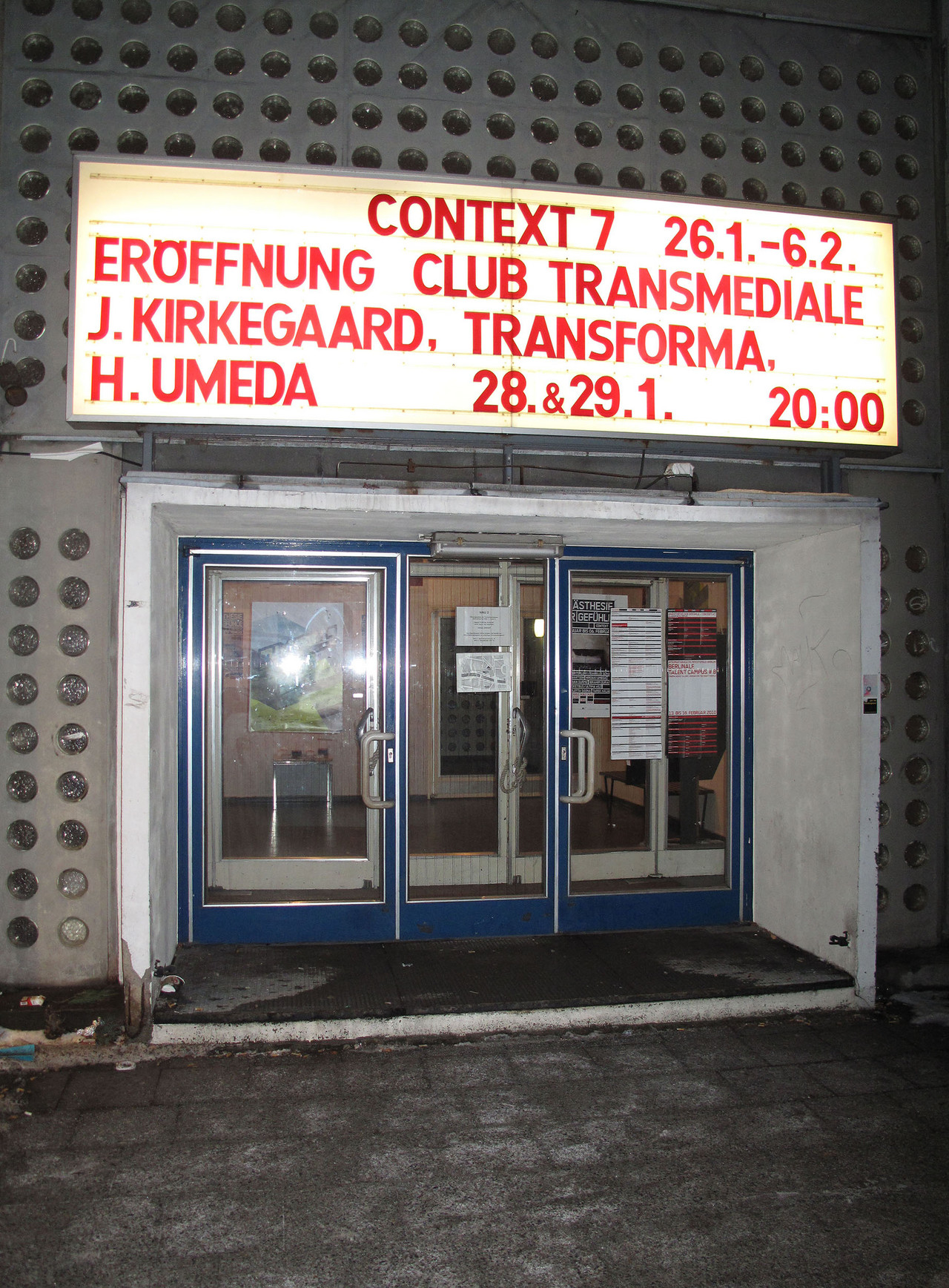 CTM's first ever night at HAU – Hebbel am Ufer.