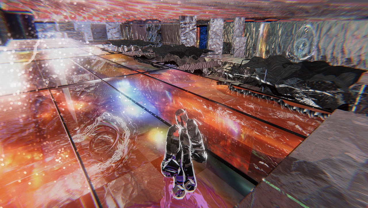 CTM Cyberia, on the roof