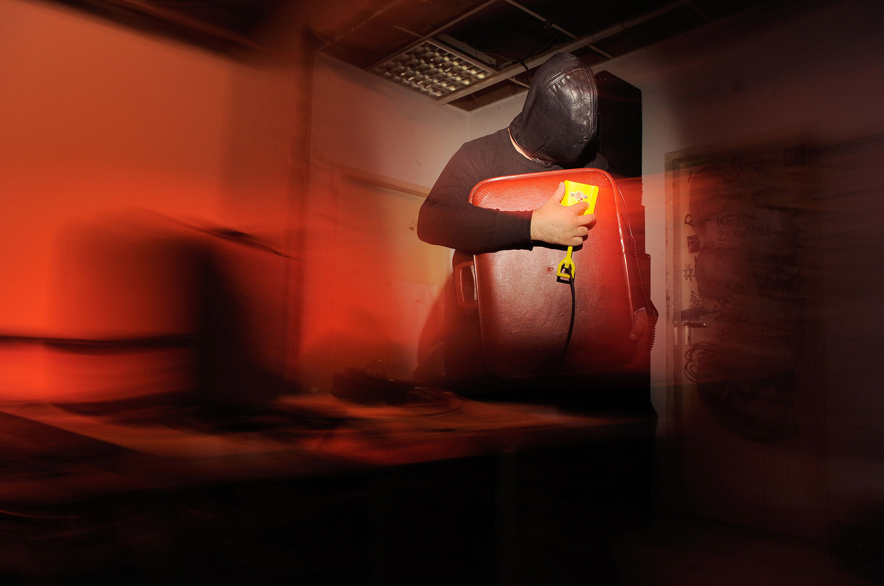 A rare performance by noise legends The Haters at West Germany, CTM Festival 2011.