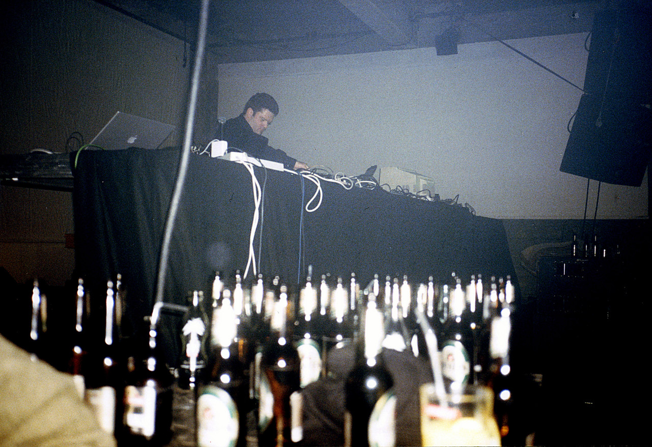 Pole performs at Maria am Ostbahnhof.