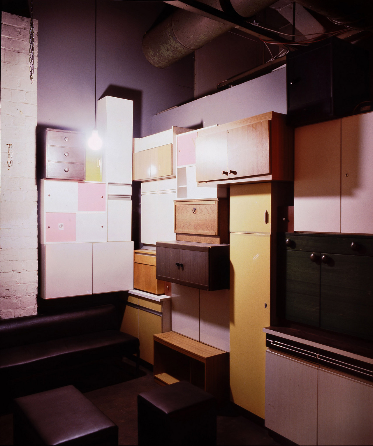 Installation by Martin Wöhrl at Maria am Ostbahnhof.