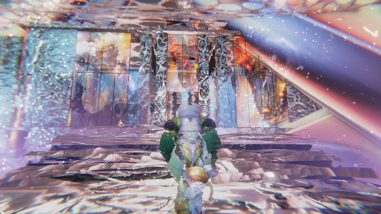 CTM Cyberia, approaching the entrance