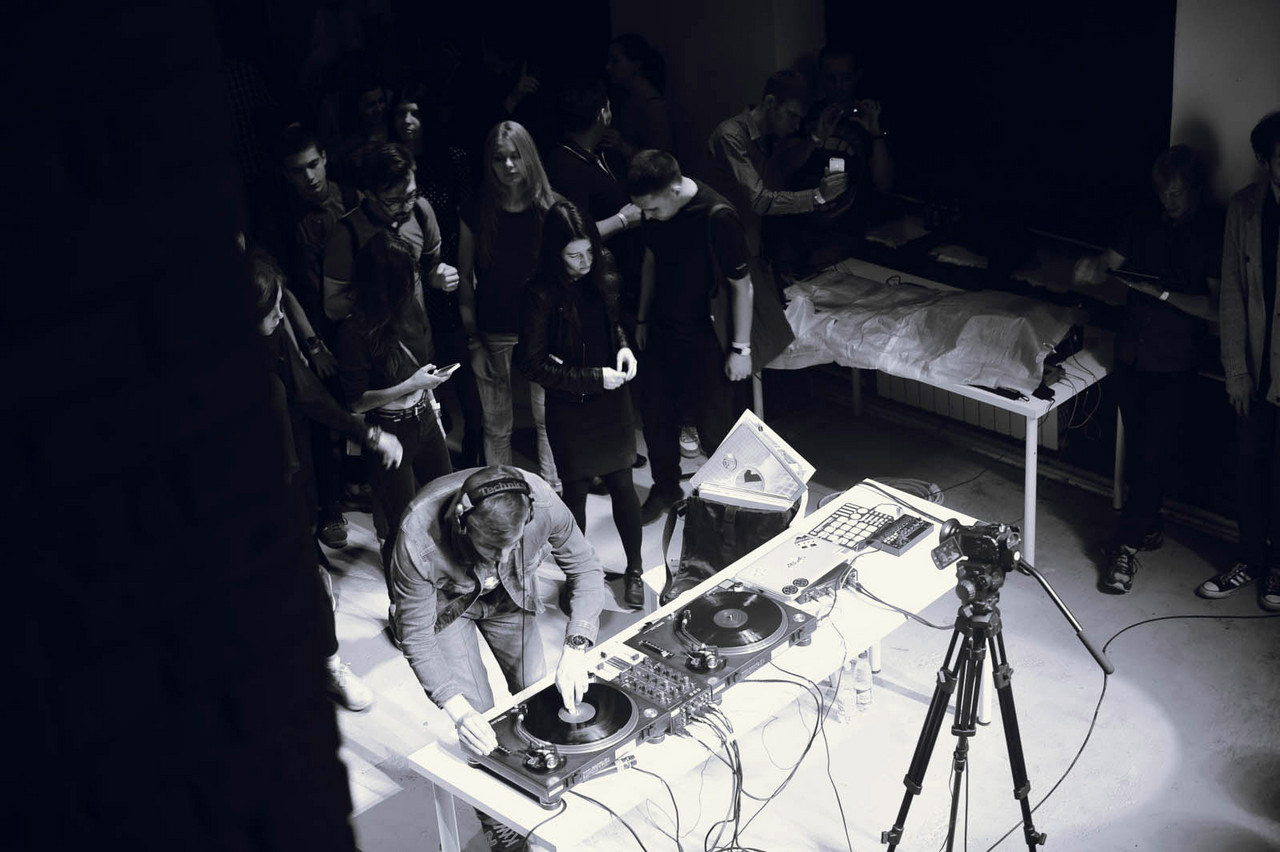 Wheel playing at CTM Siberia in Krasnoyarsk.