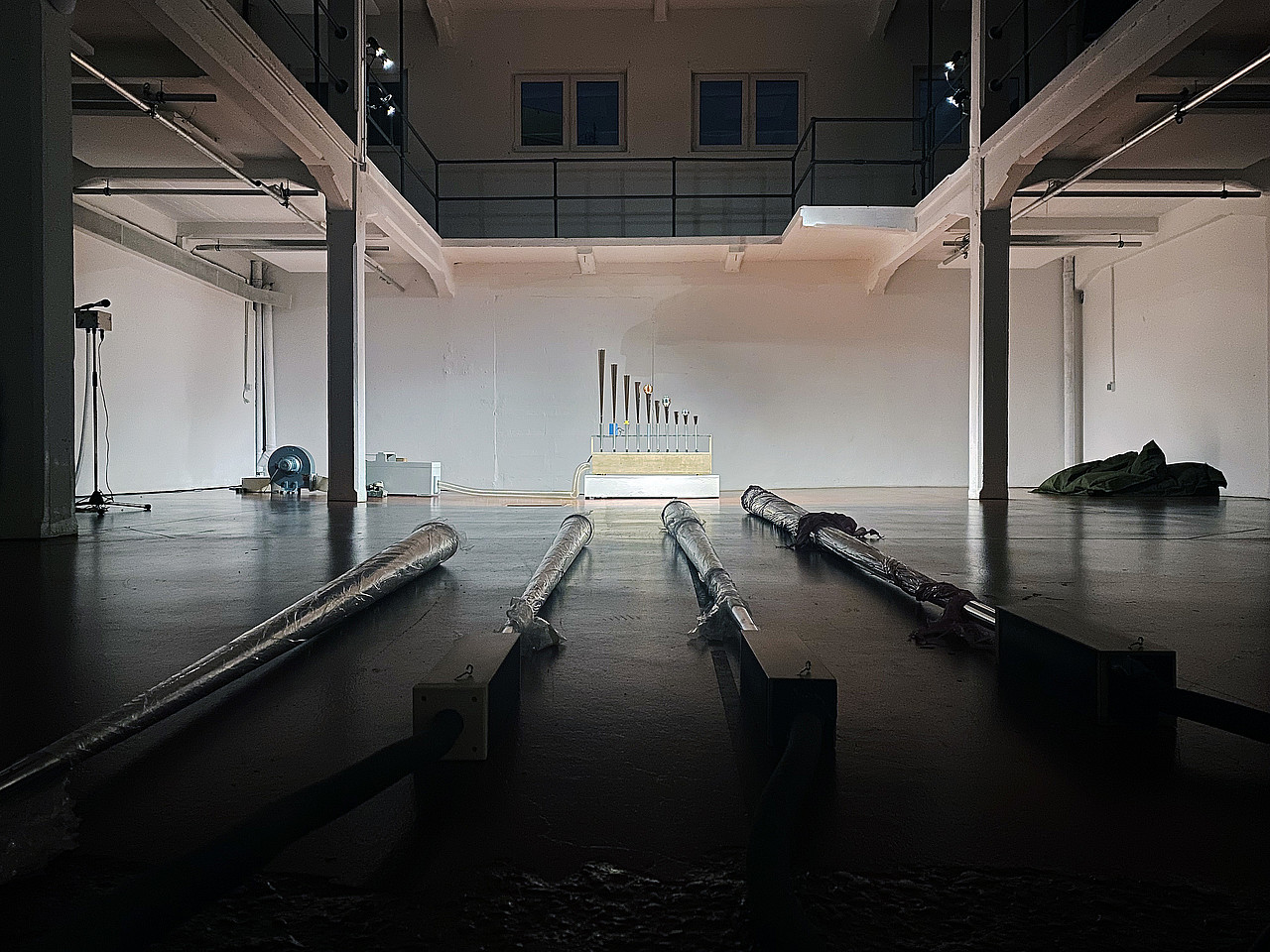 Modular Organ System, installation view, La Vallée, Brussels, 2021